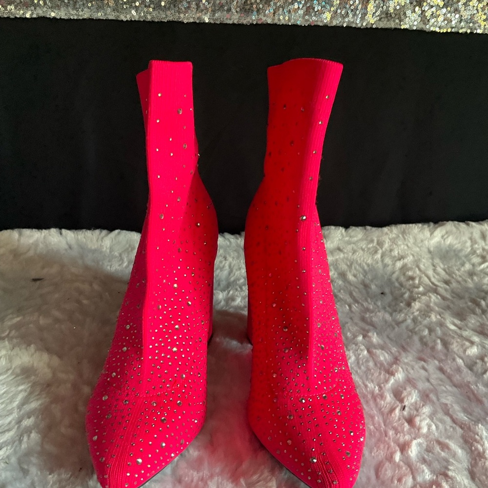 New Barbie Hot Pink Booties